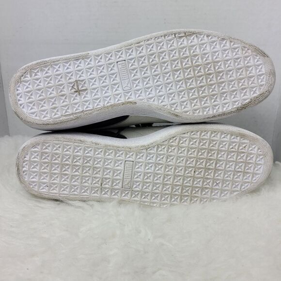 Puma Suede Classic Mid XXI Black w White Logo Sneaker Style 38020501 Size 11.5 - Picture 9 of 9